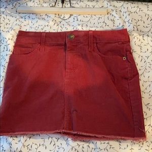 Corduroy skirt